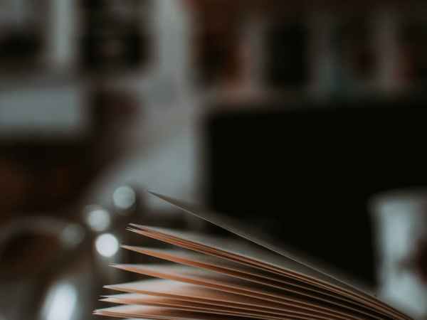 opened book
